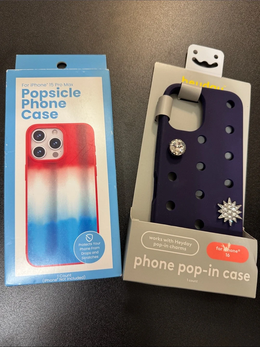 heyday Purple Phone Pop-In Case I phone 16 and Popsicle case  I phone 15pm